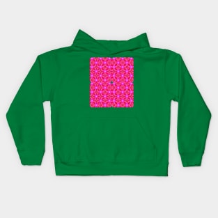 Unique hydrangea flower pattern. Kids Hoodie